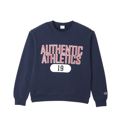 スクールサイズ キッズ クルーネックスウェットシャツ ネイビー  