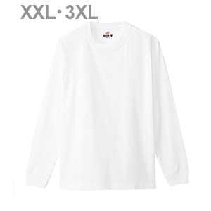 大きいサイズ BEEFY-T ロングスリーブTシャツ 22SS BEEFY-T ヘインズ(H5186L)
