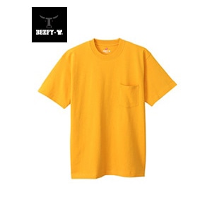 BEEFY-T ポケットTシャツ 22SS【春夏新作】 BEEFY-T ヘインズ(H5190)