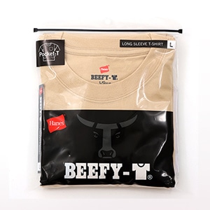 ＜OUTLET＞BEEFY-T ロングスリーブポケットTシャツ 23FW BEEFY-T ヘインズ(H5196)