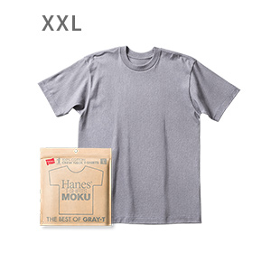 �傫���T�C�Y Hanes T-SHIRTS MOKU �N���[�l�b�NT�V���c 26SS �w�C���Y(HM1-D203)