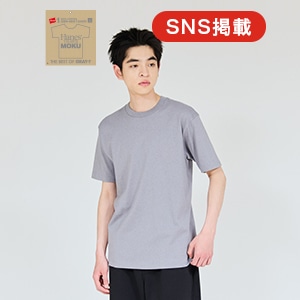Hanes T-SHIRTS MOKU �N���[�l�b�NT�V���c