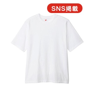 Hanes THE RELAX �����b�N�X�t�B�b�g �N���[�l�b�NT�V���c 26SS �w�C���Y(HM1-D204)