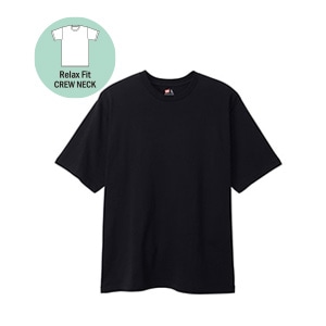 Hanes THE RELAX �����b�N�X�t�B�b�g �N���[�l�b�NT�V���c 26SS �w�C���Y(HM1-D204)