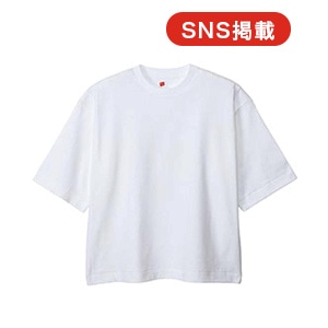 Hanes THE RELAX �I�[�o�[�T�C�Y�h �N���[�l�b�NT�V���c 26SS �w�C���Y(HM1-D206)