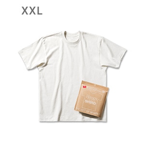 �傫���T�C�Y Hanes T-SHIRTS SHIRO �N���[�l�b�NT�V���c 26SS Hanes T-SHIRTS SHIRO (HM1-D201)