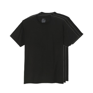 ＜OUTLET＞【3枚組】オープンエンドクルーネックTシャツ  グローバルバリューライン ヘインズ(HM1EG751)