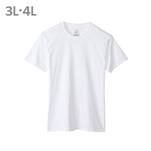 大きいサイズ【2枚組】RS クルーネックTシャツ 22SS グローバルバリューライン ヘインズ (HM1EU702)