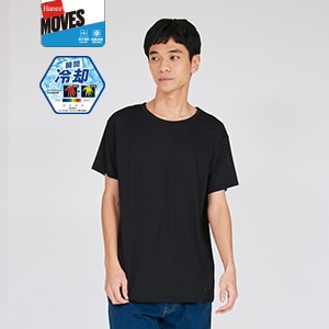 Hanes MOVES �i�C�������b�V�� �N���[�l�b�NT�V���c 26SS �w�C���Y(HM1HD101)
