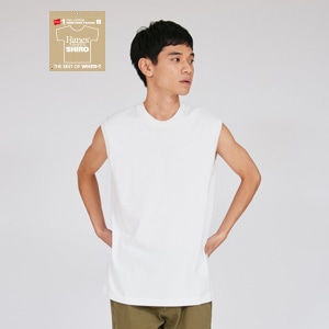 Hanes T-SHIRTS SHIRO �X���[�u���XT�V���c 26SS �w�C���Y(HM3-D201)