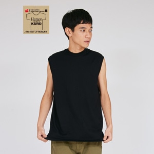 Hanes T-SHIRTS KURO �X���[�u���XT�V���c 25SS �w�C���Y(HM3-B202)