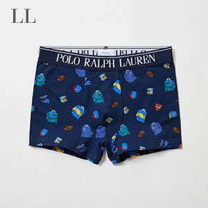 90s ポロラルフローレン　文字ロゴボーダーボクサーパンツ　メンズ下着　新品×2 90s ポロラルフローレン 文字ロゴボーダーボクサーパンツ メンズ