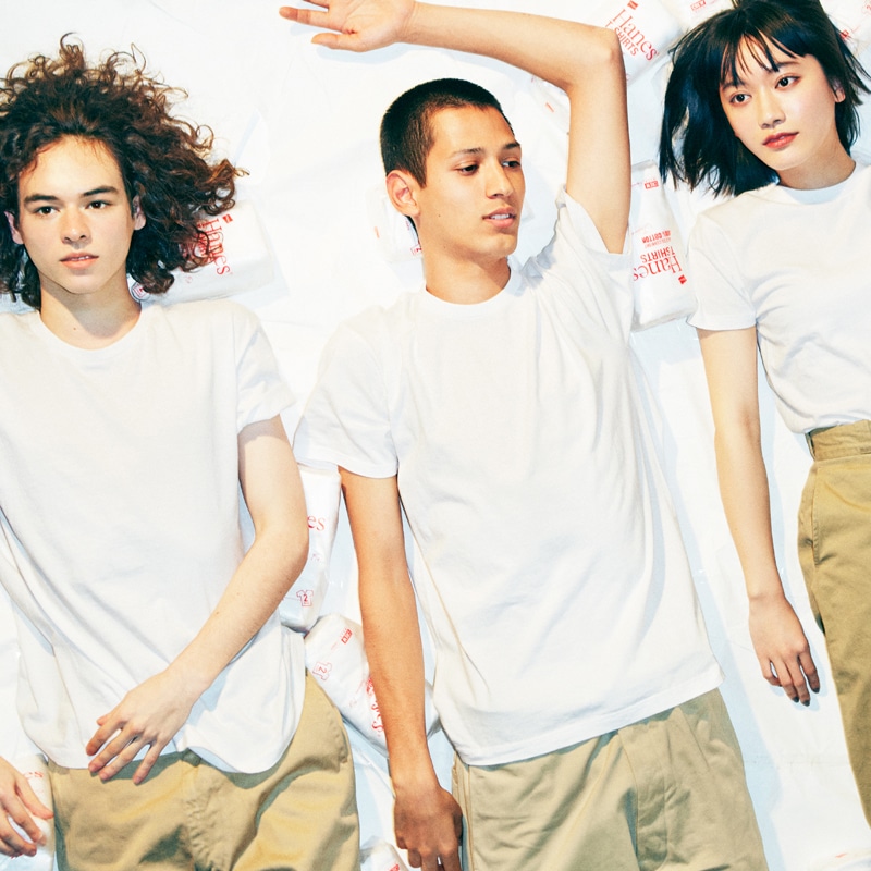 Hanes T-SHIRTS Japan Fit [LOOK BOOK 2018]ヘインズジャパンの公式 