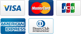 VISA,MasterCard,JCB,American Express,Diners