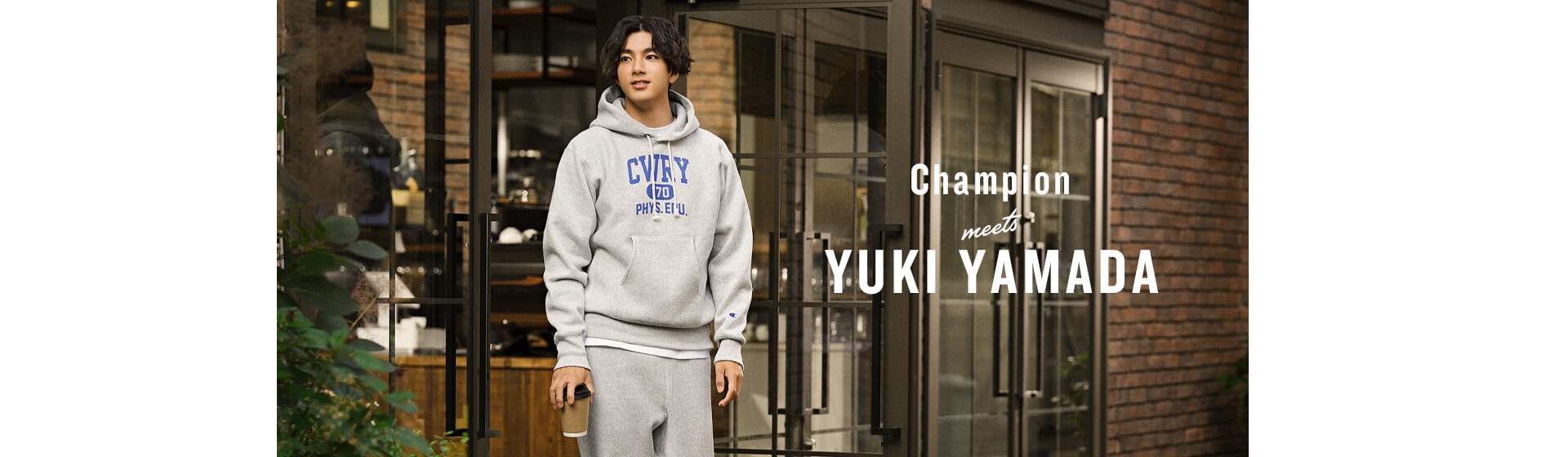 Champion meets YUKI YAMADA