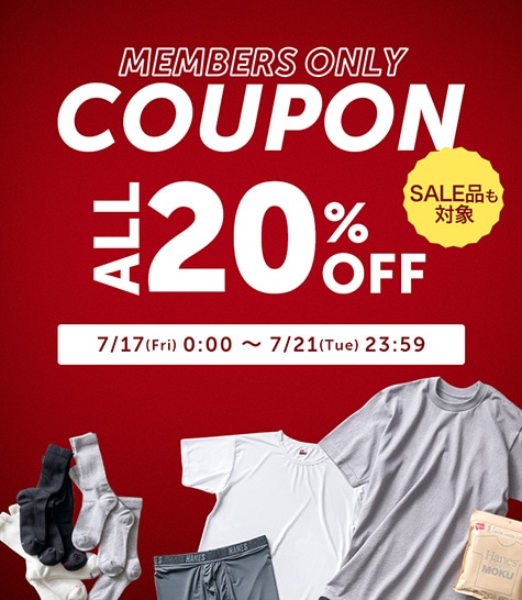 ヘインズの公式通販サイト | Hanes Japan, Inc.